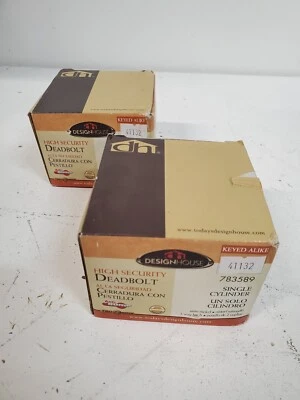 2 unidades de cerrojo de alta seguridad para casa de diseño | 783589 | 41132 | 2 cantidades Foto 1 de 4