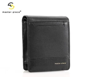 master-piece Masterpiece Gloss Bifold Wallet (Color: Black) 02842-10 Gift NEW - Picture 1 of 13