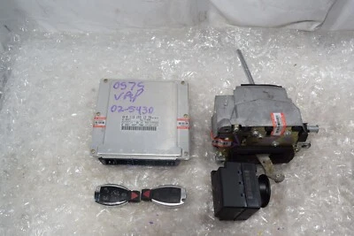 02 MERCEDES W220 S430 RWD ECU ECM ENGINE COMPUTER IGNITION 2 Keys EIS Shifter - Image 1 of 4