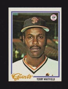 Terry Whitfield 1978 Topps #236 Gigantes de San Francisco como nuevo+ A - Imagen 1 de 2