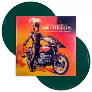 George A. Romero's Knightriders Soundtrack Vinyl LP X 2 New Sealed Rare - Foto 1 di 5