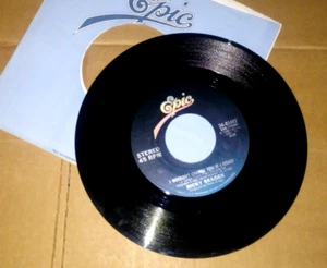 RICKY SKAGGS One Way Rider/I Wouldn't Change You If I Could EPIC 45 RPM L@@K! - Picture 1 of 2