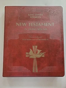 NEW TESTAMENT IN LIVING SOUND 15 CASSETTE KING JAMES VERSION 1986 dramatized  - Imagen 1 de 12