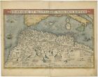 Antique Map of North Africa by Ortelius (c.1600)