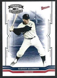 2005 Donruss Throwback #285 Harmon Killebrew card, Minnesota Twins HOF - Picture 1 of 1