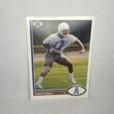 1991 Upper Deck - Lamar Lathon #424 - Image 1 of 2