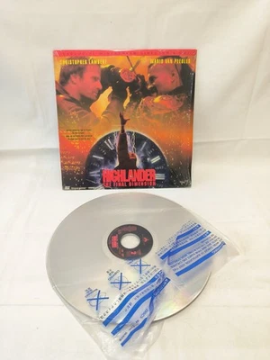 " Highlander The Final Dimension " Widescreen Directors Cut LaserDisc - Bild 1 von 4