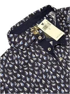 Camisa Polo Ralph Lauren Para Hombres Performance Grande Azul Calce Clásico Velero $115 - Imagen 1 de 7