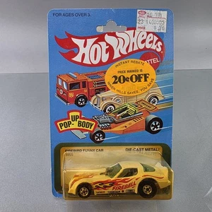 Hot Wheels FIREBIRD FUNNY CAR White Fireball #3955 Blackwall Mattel 1982 NOS NEW - Picture 1 of 12