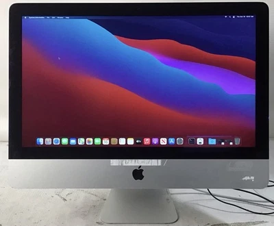 2017 Apple iMac 2017 A1418 21" i5-7360U 8GB RAM x2 256GB SSD See Pics - Image 1 of 4