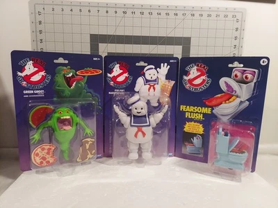 2021 The Real GHOSTBUSTERS Stay Puft Slimer Fearsome Flush Figure Lot 🏭 Sealed - Image 1 of 4