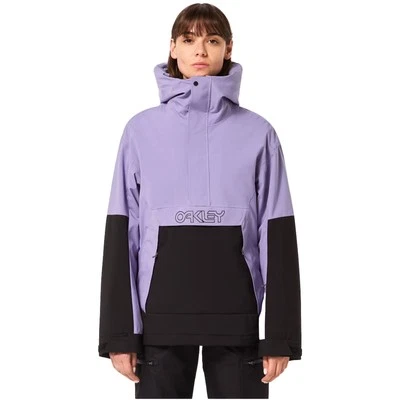 Oakley Womens TNP TBT Insulated Anorak 2024 in Blackout/new Lilac, Humus/carafe - image 1 of 3