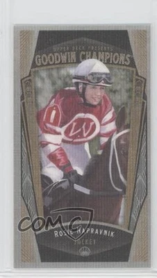 2015 Upper Deck Goodwin Champions Canvas Minis /99 Rosie Napravnik #32 - Image 1 of 2