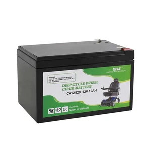 12V 12AH Deep Cycle Battery for Pride Mobility GoGo Scooter 2PK - Picture 1 of 6