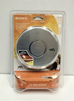 Vintage Sony CD Walkman Silver Sealed in package New  - Image 1 of 2