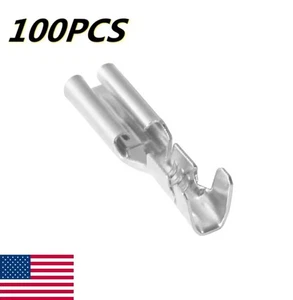 Female Spade 2.8MM Terminals Wire Crimp Connector Electrical Terminals 100PCS - Picture 1 of 3