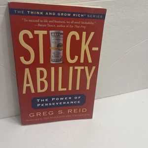 Stickability: The Power of Perseverance Greg S Reid (Paperback or Softback) - Picture 1 of 8