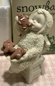 Snowbabies "Eating All The Gingerbread" 2016 selten und sehr cool. - Bild 1 von 8