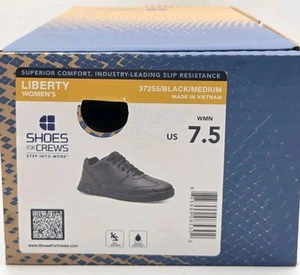 New In Box Shoes For Crews - LIBERTY Style - Women's Size 7.5 Medium Work Shoes - Picture 1 of 5