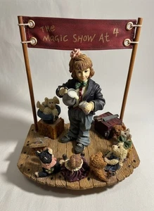 Vintage Boyds Bears "Magic Show at 4" Amazing Bailey Dollstone Ltd Ed 1997 RARE - Bild 1 von 9