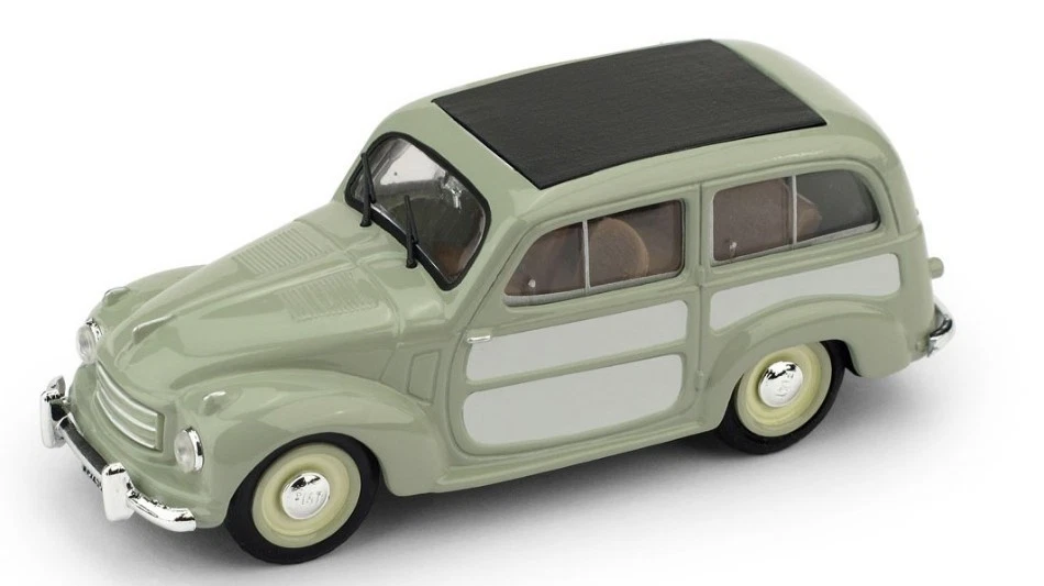 FIAT 500 C BELVEDERE CHIUSA 1951 VERDE CHIARO 1:43 SAVOIAMODEL - Immagine 1 di 1