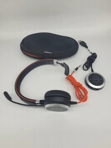 Jabra Evolve 40 MS Mono Headset ENC010 Controller Microsoft Certified  - Picture 1 of 7