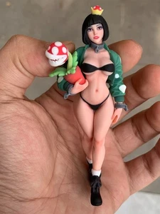 1/18 Diorama Killer Girl &Flower  Scene Miniatures Figure Model Doll For Car Toy - Picture 1 of 21