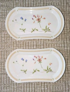 Juego Bandeja Mantequilla Mikasa Naturaleza Jardín Flores/Mes Narumi Japón - Imagen 1 de 6