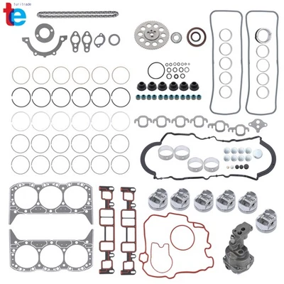 Kit de reconstrucción de motor 12v OHV para Chevrolet GMC Astro 1996 1997 1998 4,3 L Foto 1 de 4