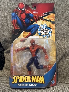 HASBRO SPIDER-MAN 2009: WALL STICKING WEB SPIDER-MAN ACTION FIGURE - Foto 1 di 3