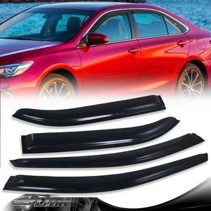 4PCS Smoke Window Visor Rain Shield Guard Sun Shade For 2012-2016 Toyota CAMRY - Bild 1 von 3