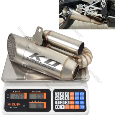 For Triumph Street Triple S /R /RS /765 2017-2023 Exhaust Link Pipe Tips Muffler - Image 1 of 4