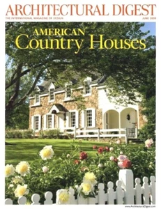 6/09 ARCHITECTURAL DIGEST American Country Houses - Picture 1 of 1