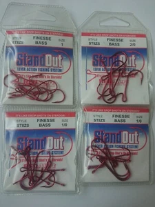 StandOut DropShot Lever Action Hooks 4 packs - Picture 1 of 2