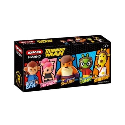 OXFORD X Running Man 5 Figure Set RM3643 Gai Miyo Kuga Liu Lonky Brick Block Toy - Image 1 of 4