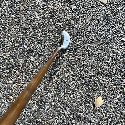 OTEY CRISMAN 70HB PUTTER Hickory Wood Shaft Original Leather Grip RH VTG ANTIQUE - Image 1 of 3