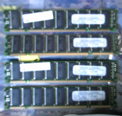 IBM 2GB 4 X512MB 07L9758 200 PIN 10NS SDRAM Genuine IBM Memory Module - Image 1 of 4