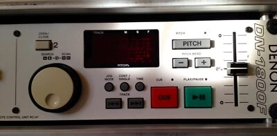 DENON DN-1800F, Dj Dual CD-Player, im Flight Case für Bastler Freaks - Bild 1 von 4