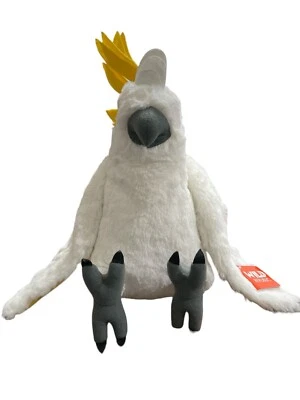 Wild Republic 2017 cacatúa con costra de azufre pájaro blanco con etiquetas 12 pulgadas Foto 1 de 4