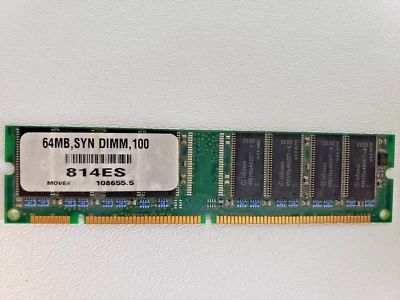 64MB SYN DIMM 100 RAM MEMORY - Image 1 of 2