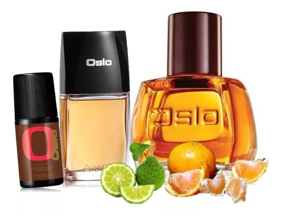 OSLO Cologne para caballero de AVON (Set de 3 piezas) 2 cololias y 1 roll on — 第 1/1 张图片