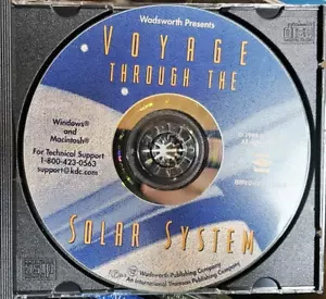 VOYAGE THROUGH THE SOLAR SYSTEM CD ROM - Picture 1 of 1