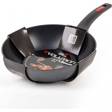 Wok induzione padella profonda antiaderente diametro 28cm spessore 4mm
