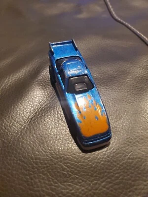 1993 Hot Wheels Blue with Orange Flames Car - Image 1 of 4