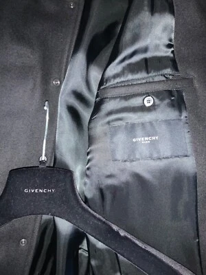 Givenchy Wool and Cotton Bomber Jacket - Limited Black - Worn Once Medium - Image 1 of 4