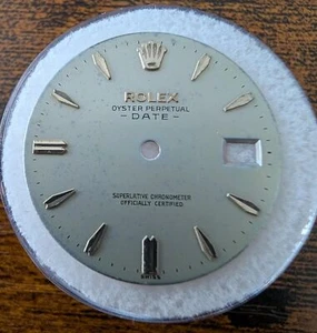 ROLEX OYSTER PERPETUAL DATE 34MM NON-QUICK DIAL - POOR CONDITION 1500/1501 - Picture 1 of 1