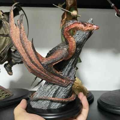 Weta Smaug 1:10 Estatua El Hobbit El Señor de los Anillos Figura Modelo Exhibición Foto 1 de 4