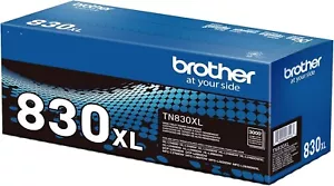 Brother Original TN830XL High Yield oder TN830 Standard Schwarz Tonerkassette Druck - Bild 1 von 26