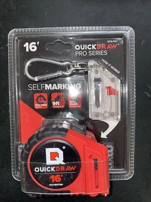 Tape Measure QUICKDRAW PRO Series 16' Foot Self Marking Tape Measure - Image 1 of 2