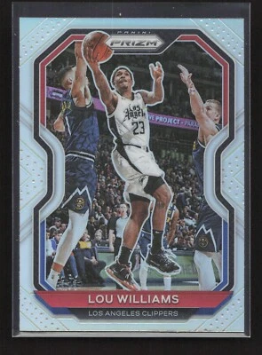 2020-21 Panini Prizm Silver Prizm Lou Williams #151 Los Angeles Clippers - Image 1 of 2